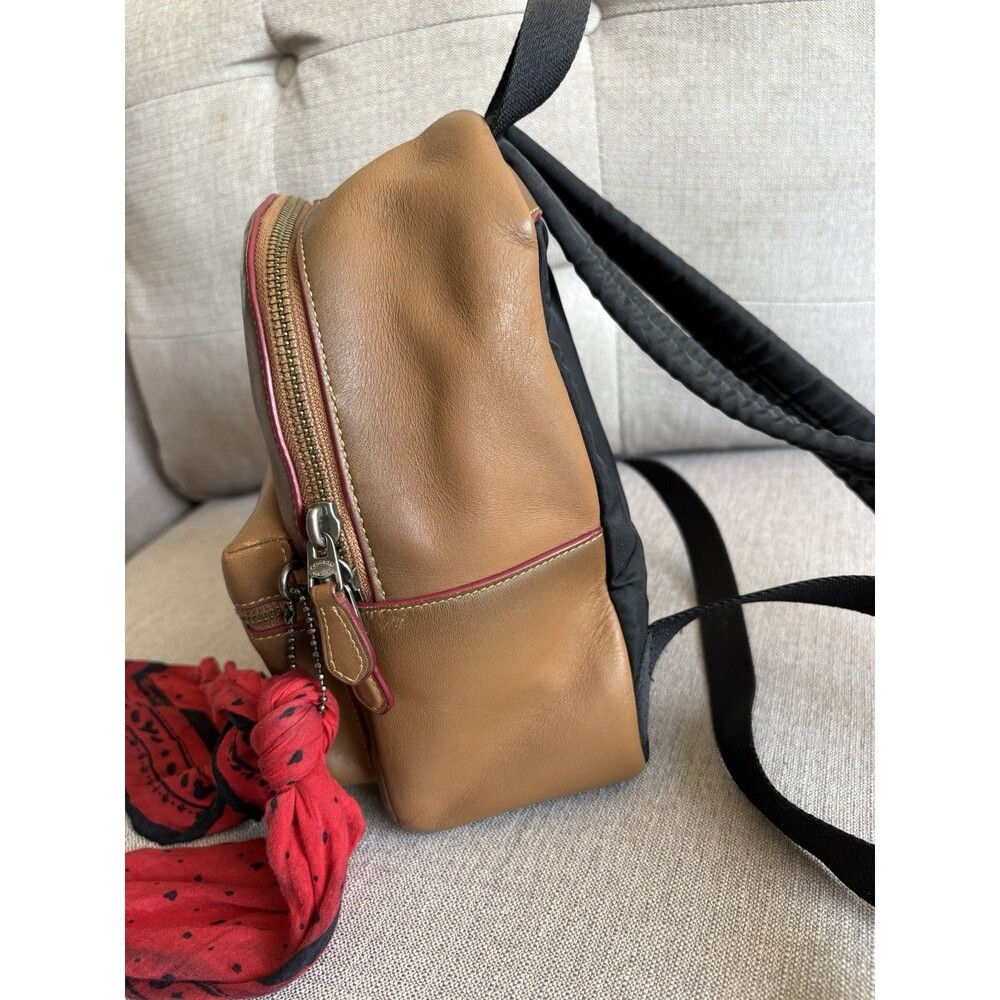 COACH X DISNEY F59356 MICKEY MOUSE SMALL Leather BACKPACK Patched LIMITED EDIT - Picture 5 of 8